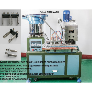 chile Mexique fiche inserts sertissage machines de sertissage